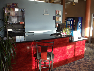 Front Fitness Center Desk